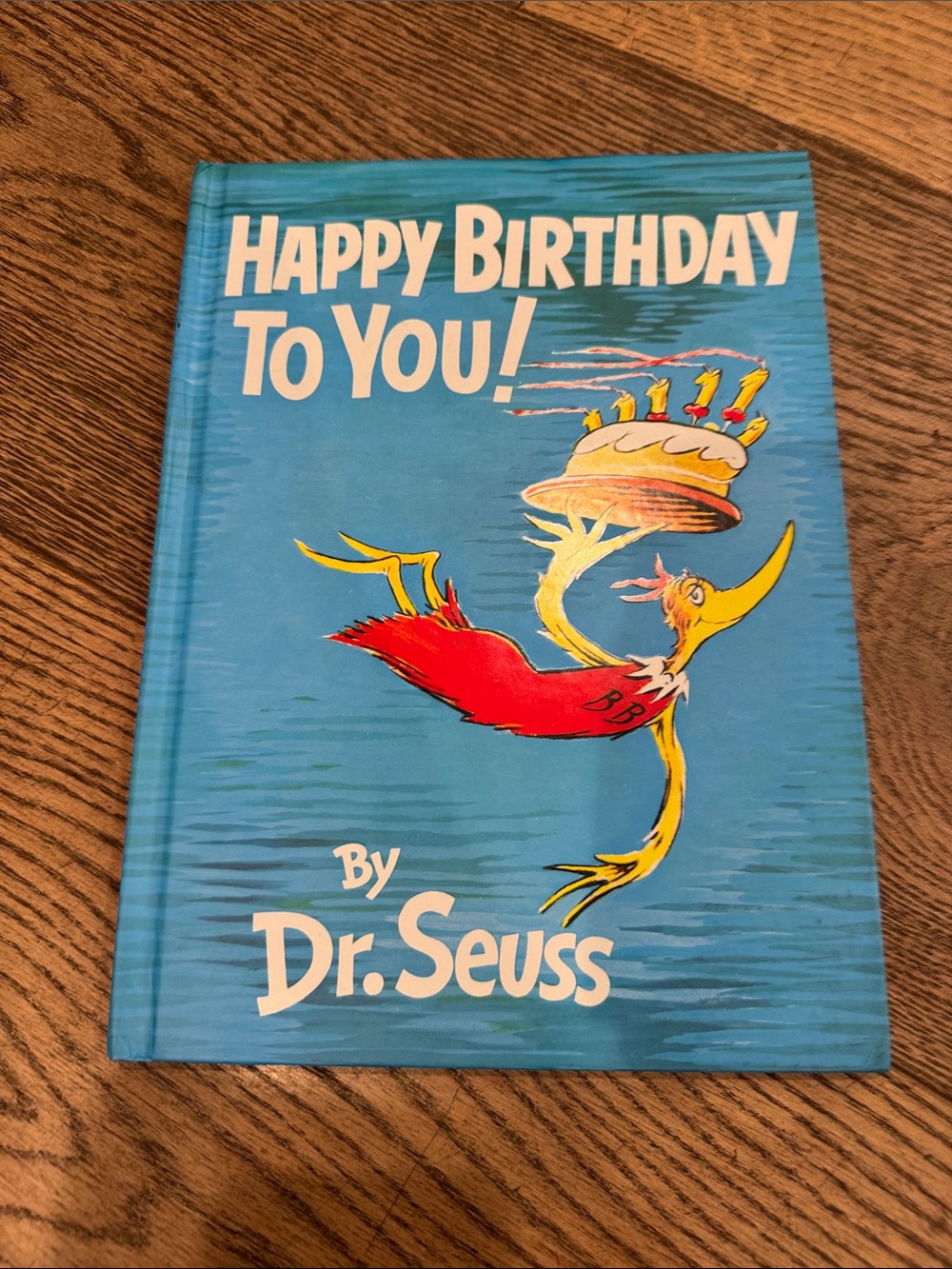 Dr. Seuss Happy Birthday To You! Book - Blue